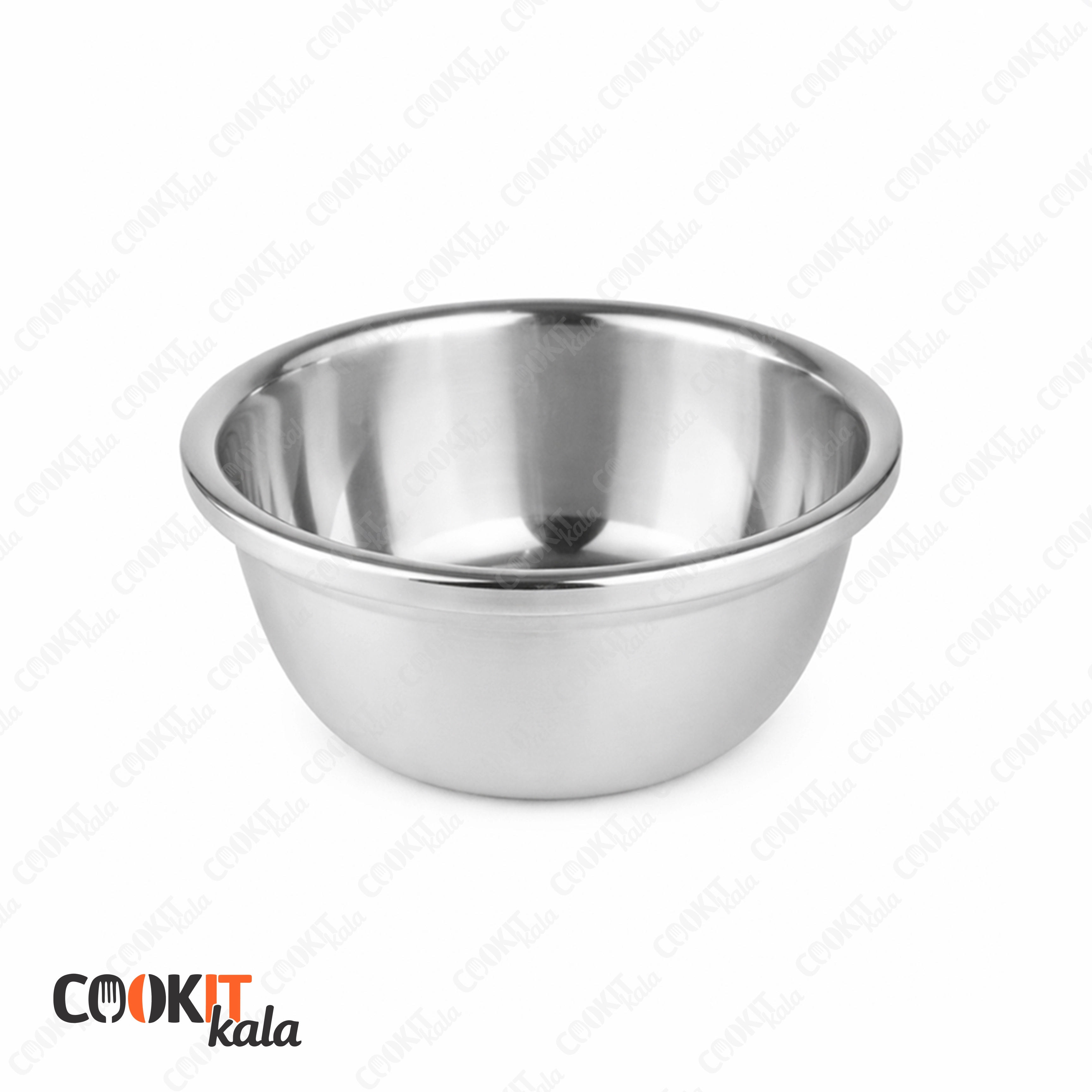 کاسه استیل سایز 24 سانتی متر