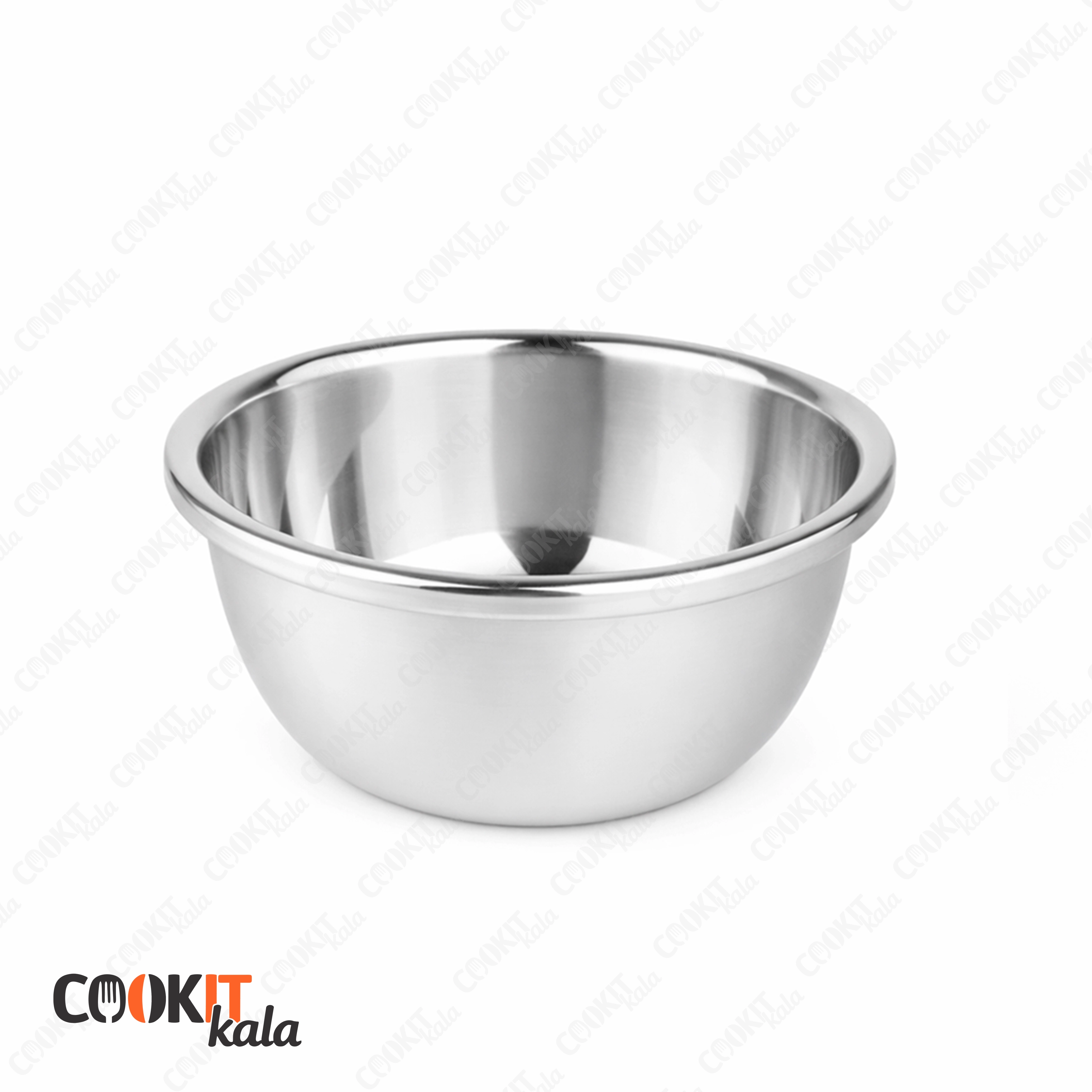 کاسه استیل سایز 28 سانتی متر