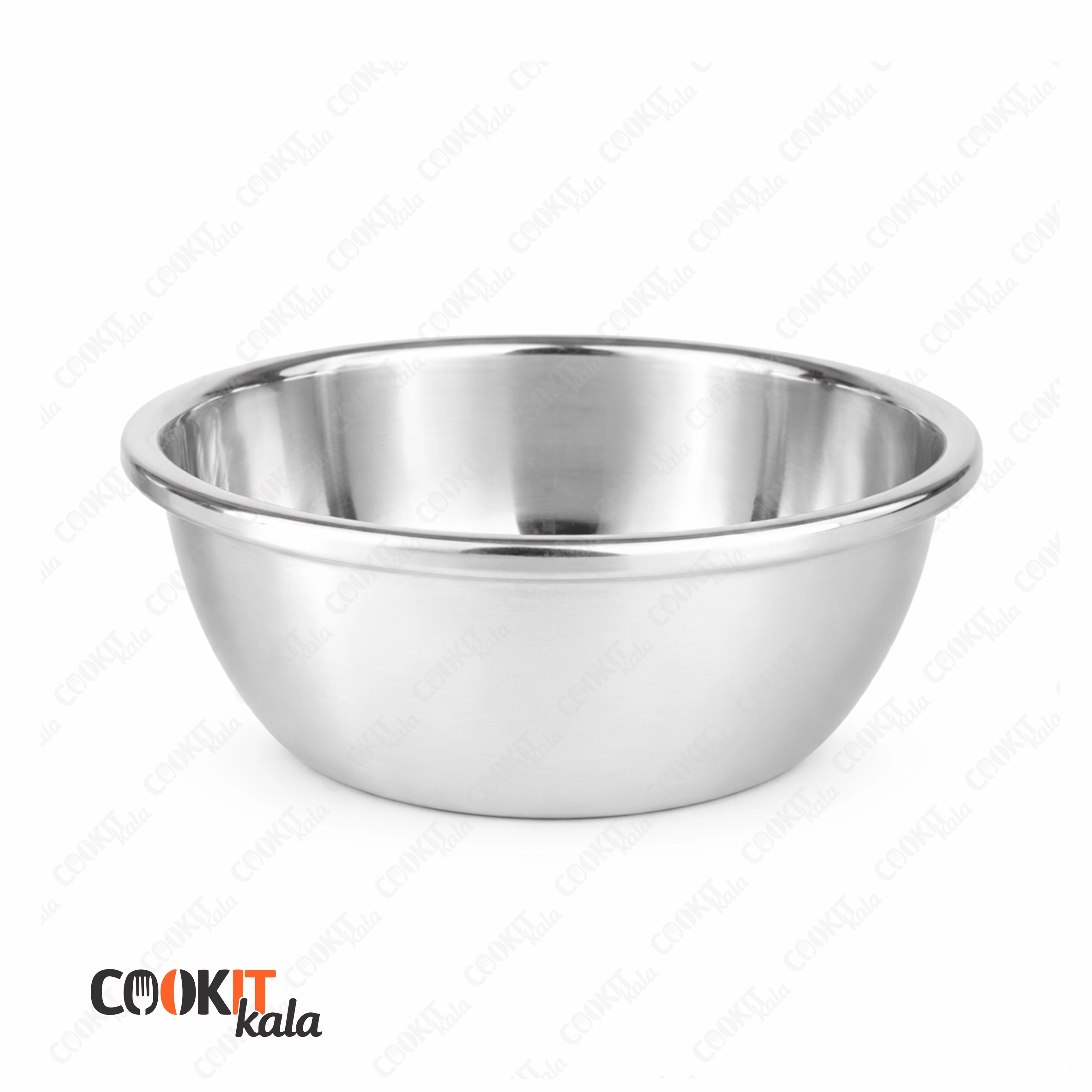 کاسه استیل سایز 32 سانتی متر