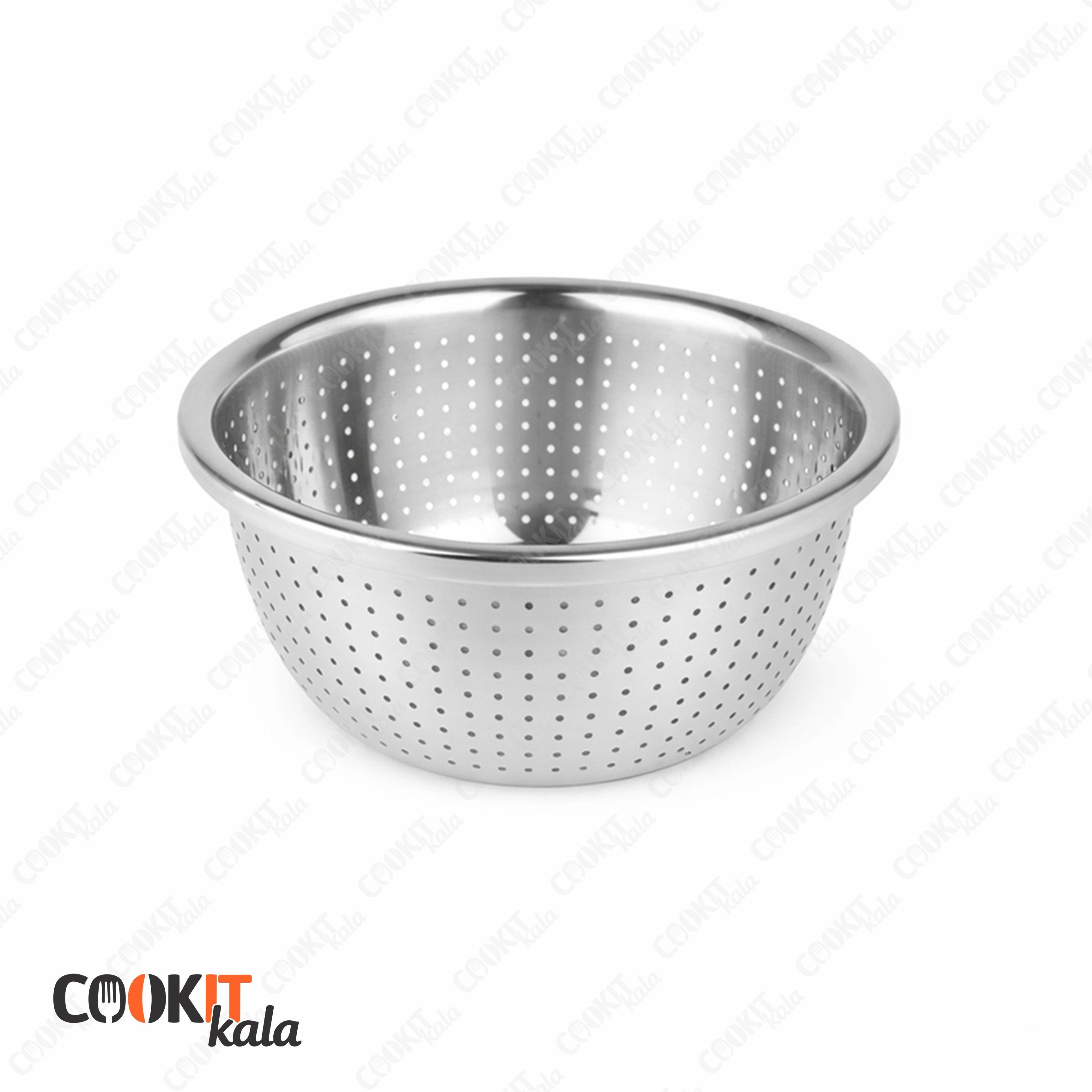 آبکش تمام استیل پانچی سایز 22