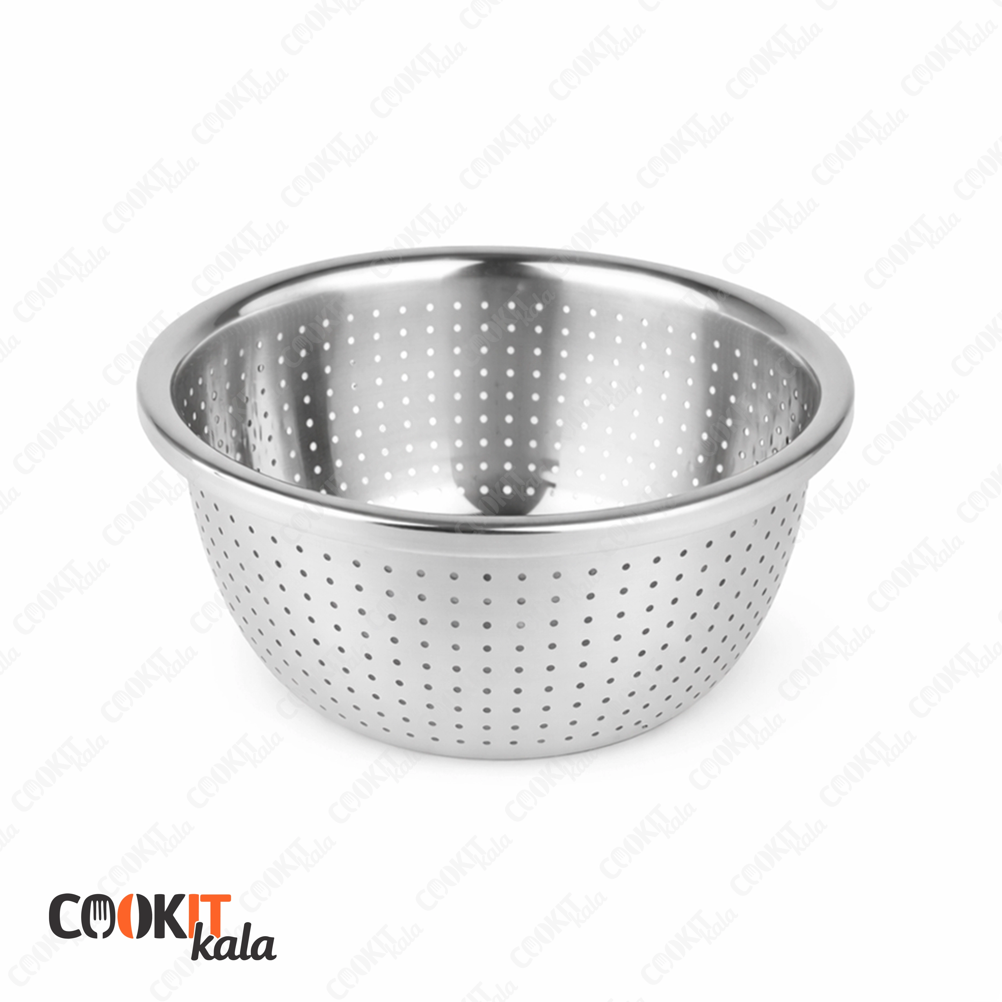 آبکش تمام استیل پانچی سایز 24