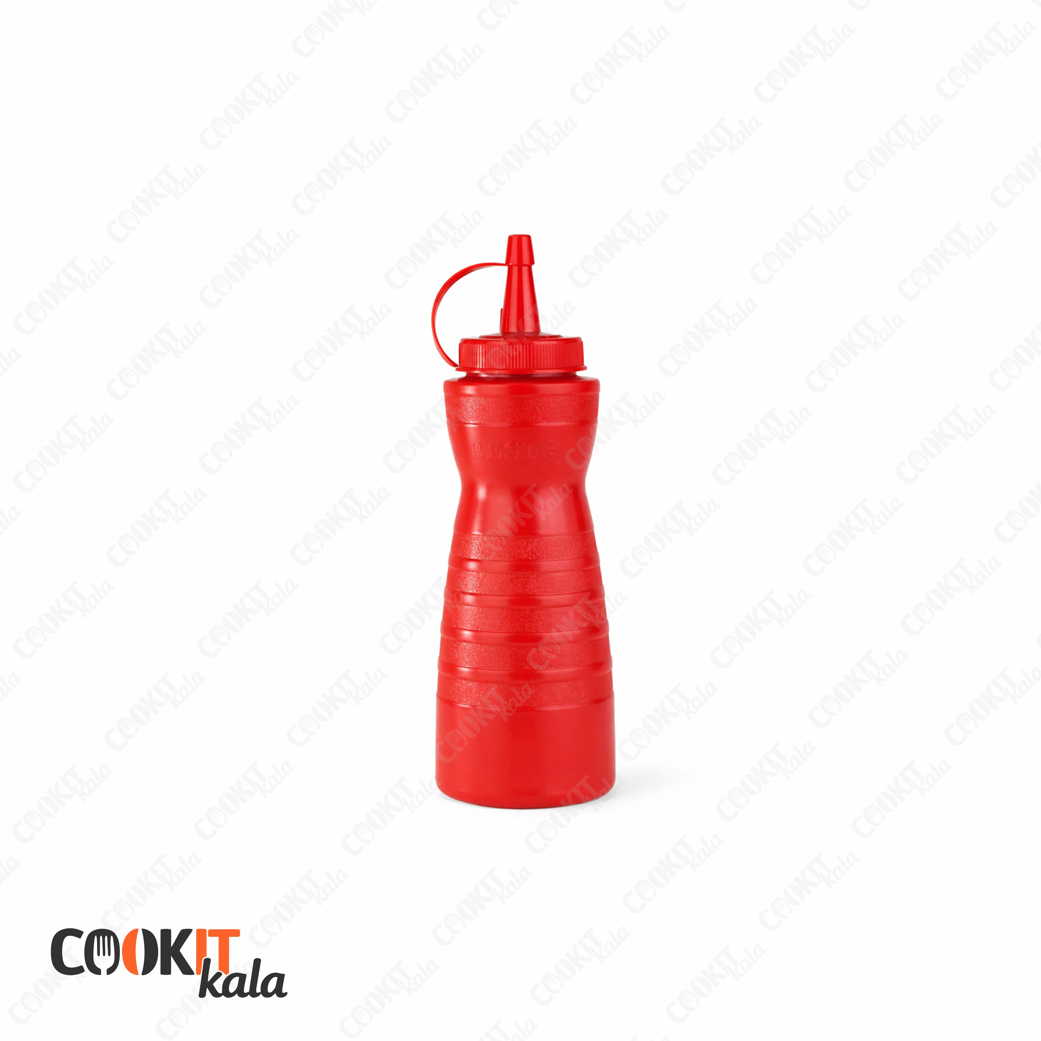 بطری سس ۳۰۰ میلی‌لیتری تک سوراخ
